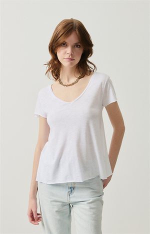 American Vintage - WOMEN'S T-SHIRT JACKSONVILLE - Hvid
